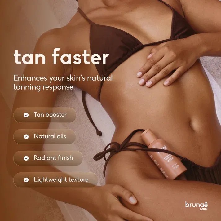 Tan faster benefits